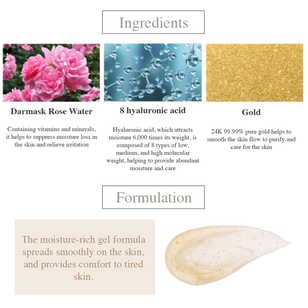Transparent gel swatch ready for lightweight daily hydration