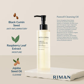 INCELLDERM PureCell Cleansing Oil soothing skin after cleanse