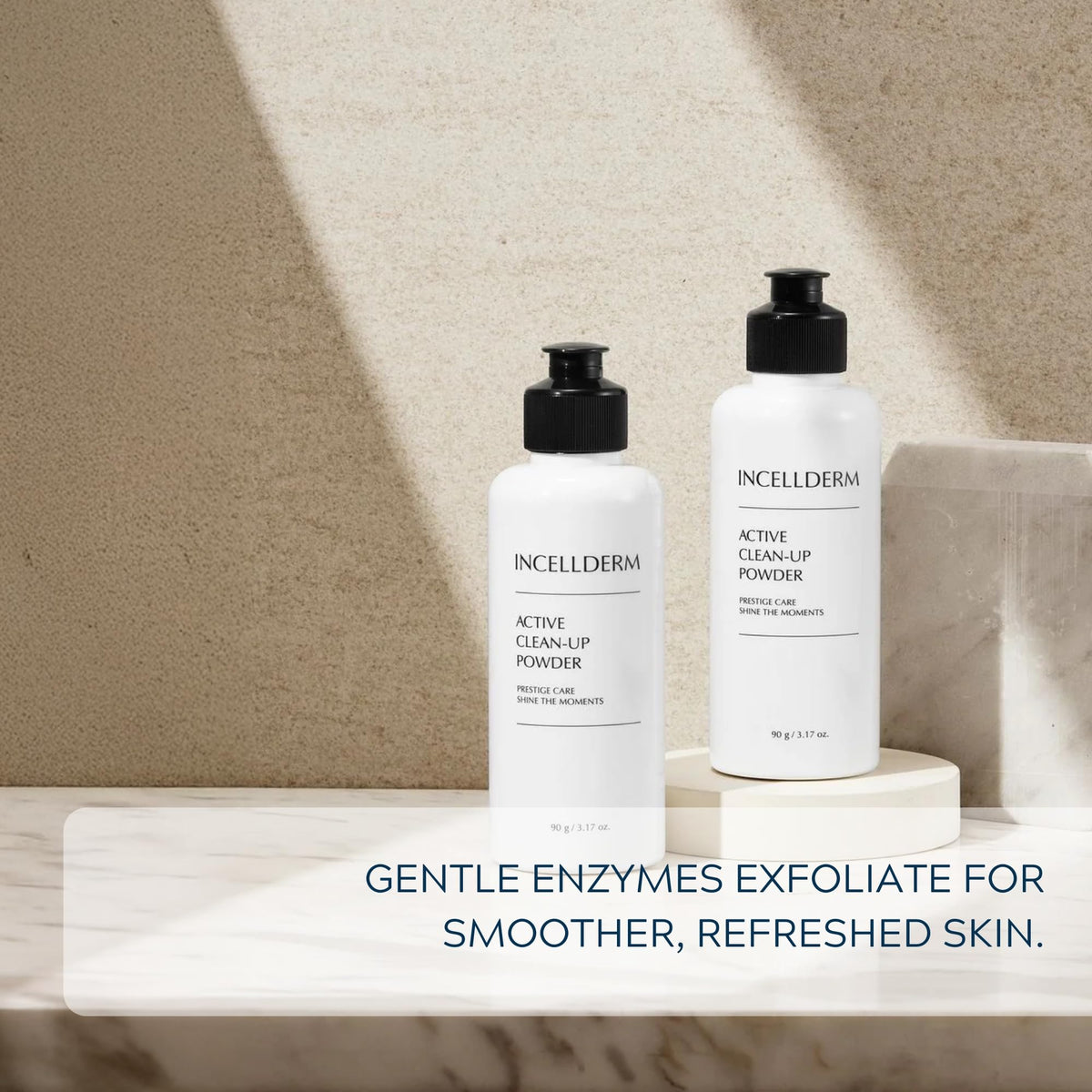 Cruelty-free, botanical INCELLDERM cleanser suitable for sensitive skin types