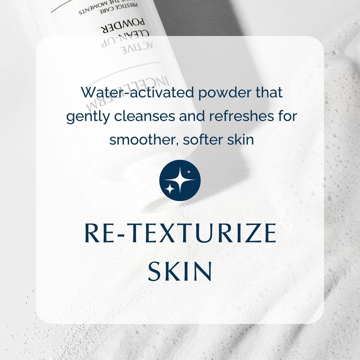 Travel-friendly INCELLDERM packaging ready for on-the-go cleansing routines
