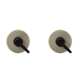 Indecor Home black bathroom accessory adds luxurious practicality.