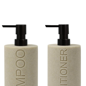 Indecor Home two-pack displayed on modern bathroom shelf.