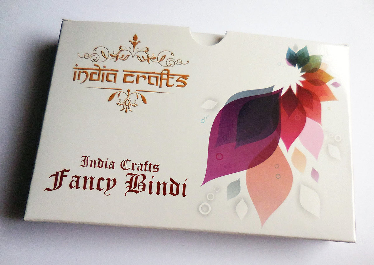India Crafts reusable bindis: apply, remove, and reuse for events