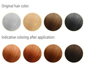 INDIAN NATURAL HAIR CARE henna powder red hair dye mixing bowl demonstrates simple preparation