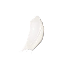 Indie Lee Brightening Cream swatch on skin indicating dewy radiance.