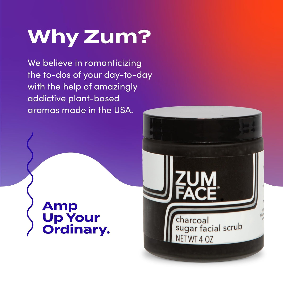 Indigo Wild Zum Face Sugar Scrub olive oil layer conditions skin.