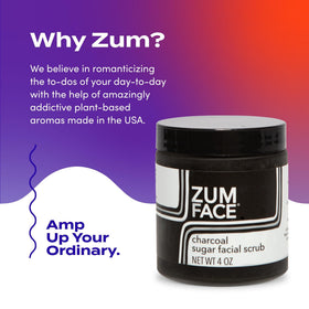 Indigo Wild Zum Face Sugar Scrub olive oil layer conditions skin.