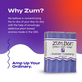 Indigo Wild Zum goat milk soap bar USA-made craftsmanship emphasized