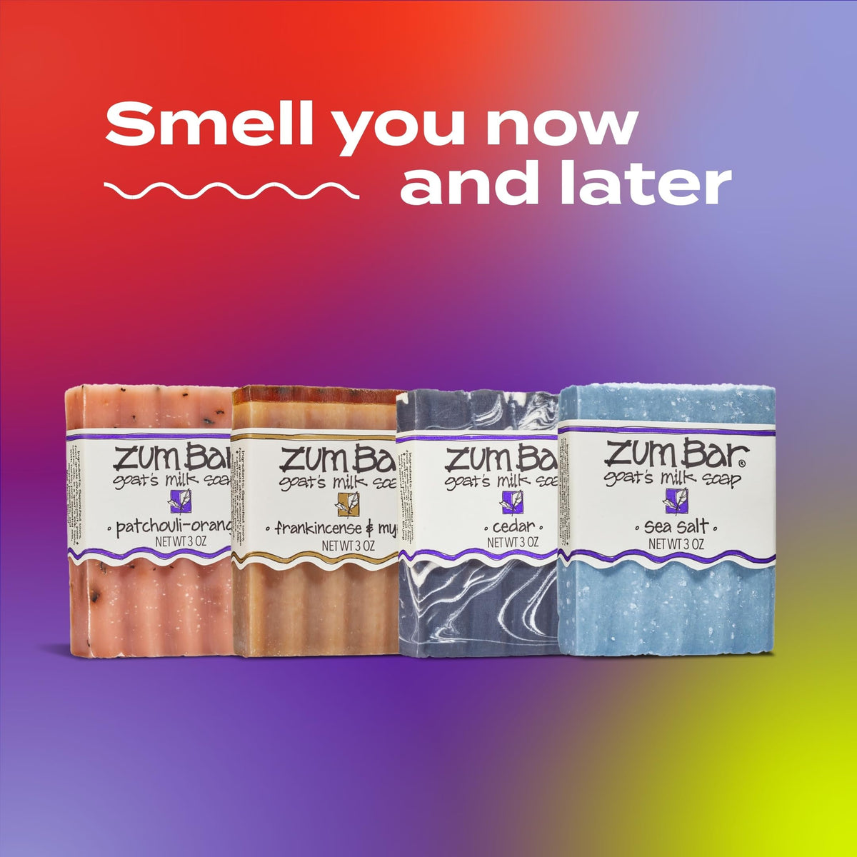 Indigo Wild Zum Goat Milk Soap Bar Frankincense Myrrh scent offers warm aroma