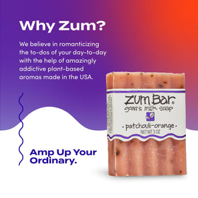 Lather forming from Indigo Wild Zum Goat Milk Soap Bar
