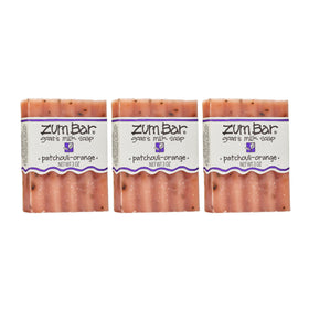 Indigo Wild Zum Goat Milk Soap Bar Patchouli Orange unwrapped for daily cleansing