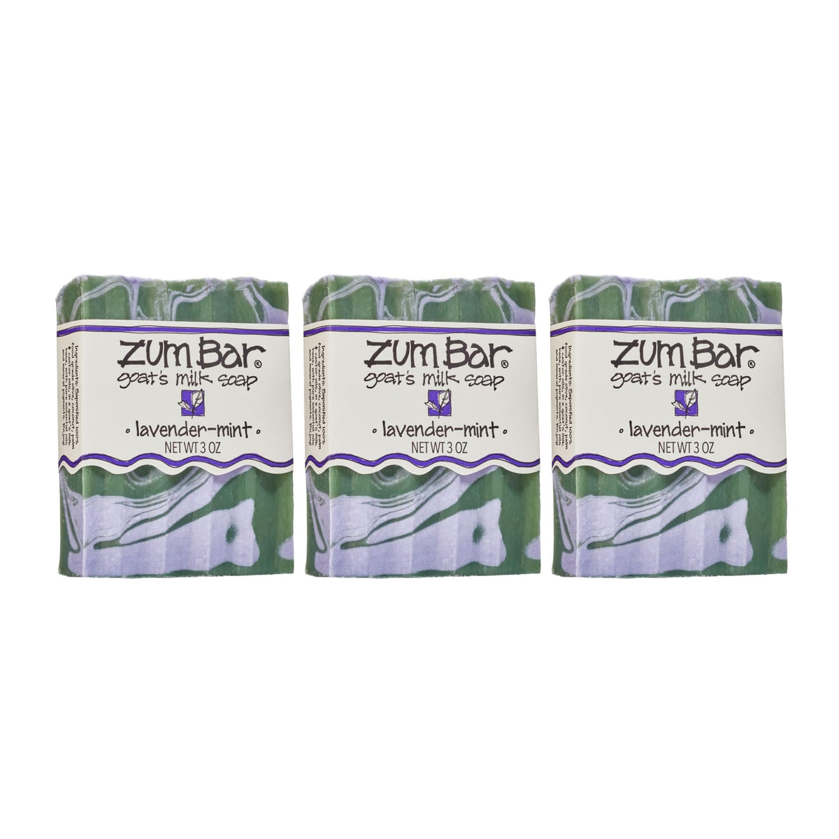 Indigo Wild Zum Lavender-Mint Goat's Milk Soap on sink, daily cleansing benefit