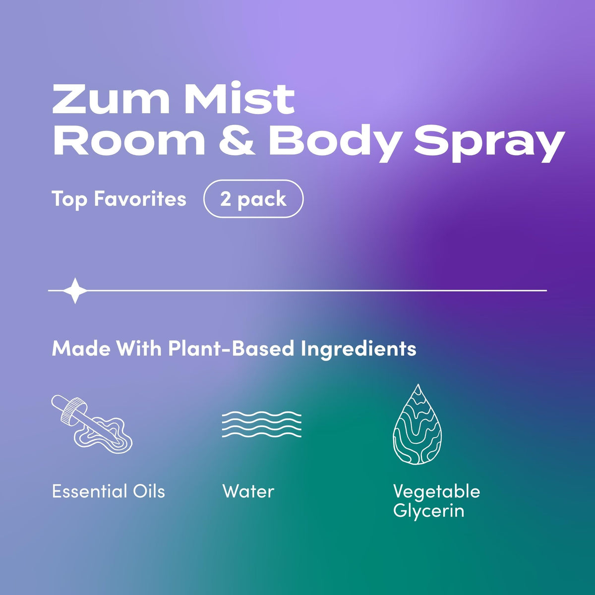 Closeup of Zum Mist nozzle showing easy spray action
