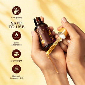 INDULEKHA Bringha herbal ingredients chart features bhringraj and botanicals for scalp nourishment