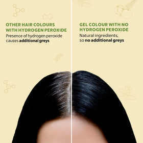 INDUS VALLEY dark copper blond swatch showing true shade.