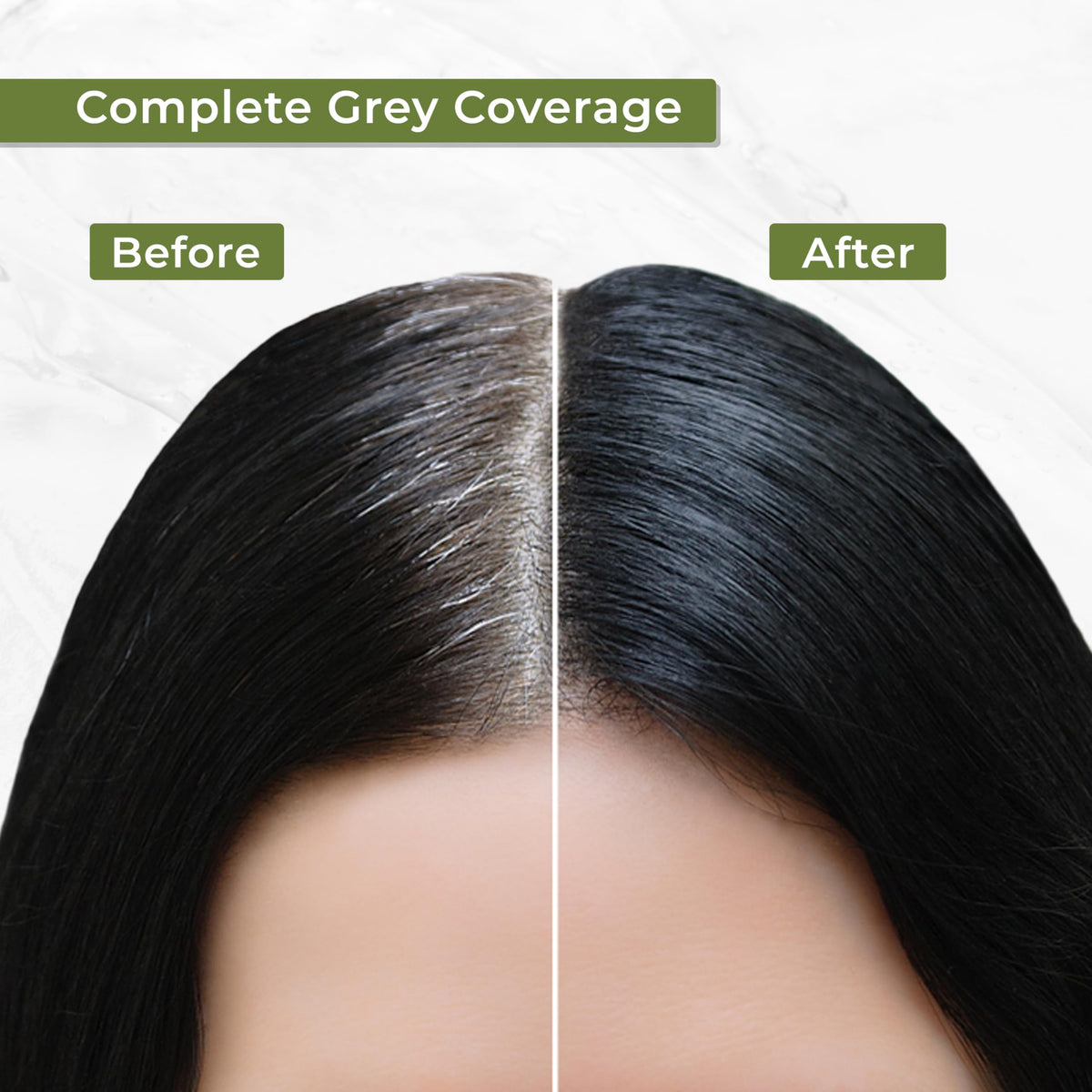 INDUS VALLEY damage-free gel color bottle close-up highlighting ammonia-free, peroxide-free formula