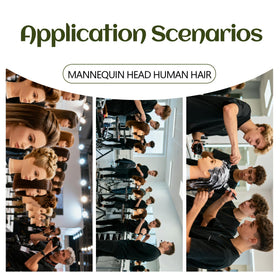 Ineffable kids-friendly head for shared hair-styling sessions and learning.