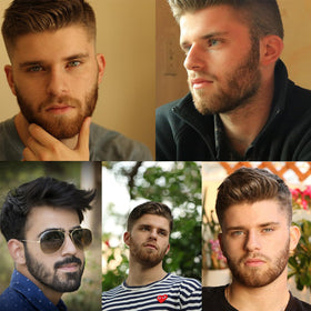 INFTOYCO fake beard seen under varied lighting for a natural look