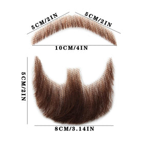 INFTOYCO fake beard lace mesh bottom detail for a seamless fit