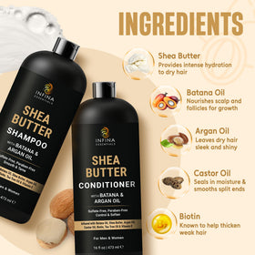 INFINA ESSENTIALS Argan Oil ingredient vial signaling shine and soft manageability.