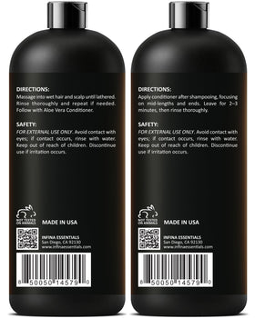Infina Essentials Hair care setup for easy daily hydrating routine