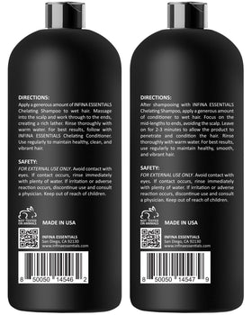 Infina Essentials Hair Softness Elasticity after detox suggests nourished, flexible hair.