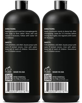 INFINA ESSENTIALS Fuller-looking hair with natural shine close-up.