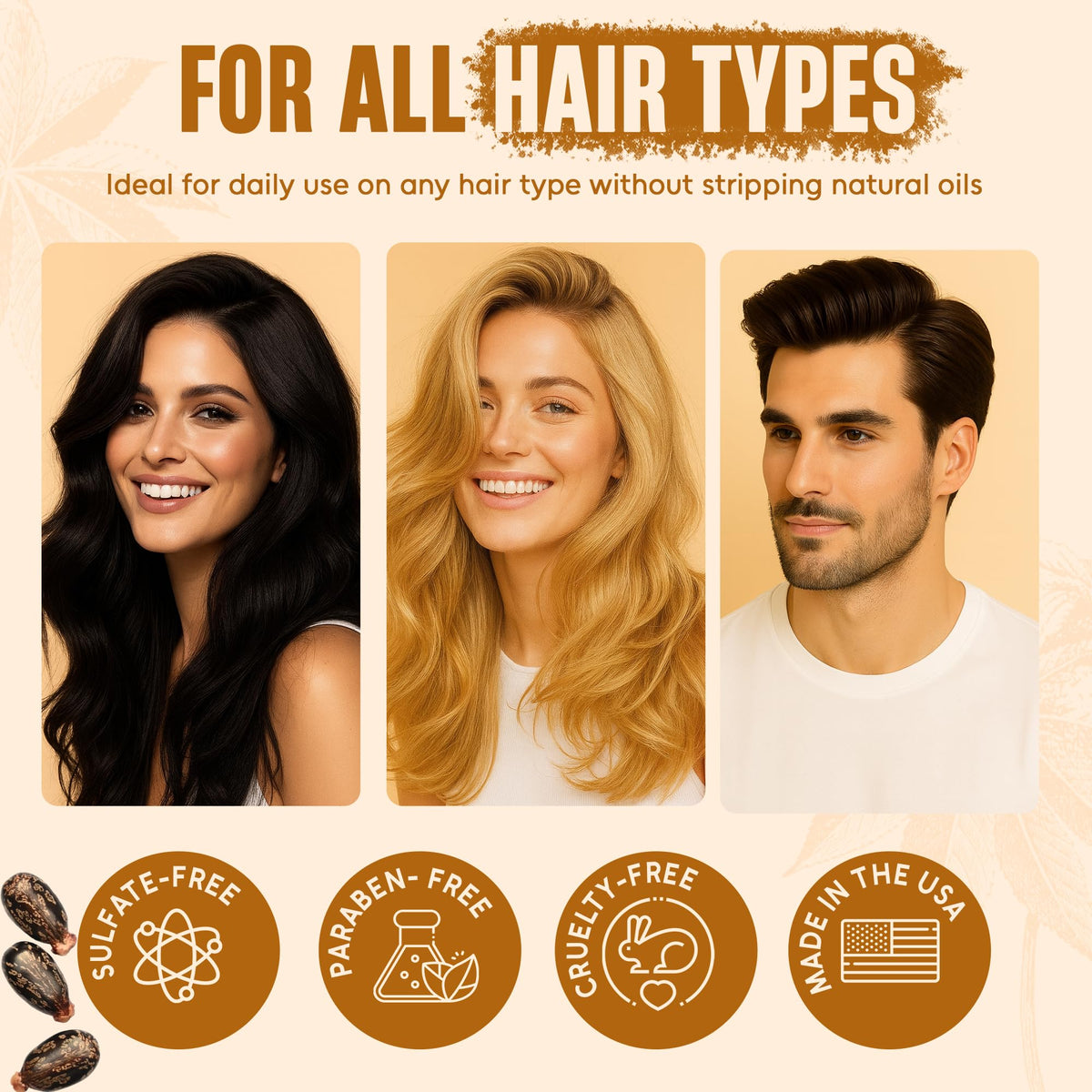 INFINA ESSENTIALS Label emphasizes sulfate-free formula for sensitive scalps.