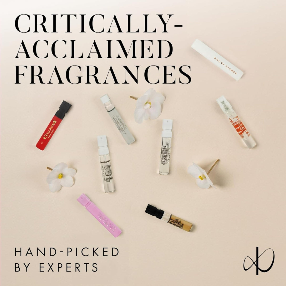 Infinite Scents travel-size fragrance vials makes packing easy.
