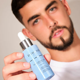 Infinitek Paris Hyaluronic Serum Organic Silicon Technology label hints at improved delivery.