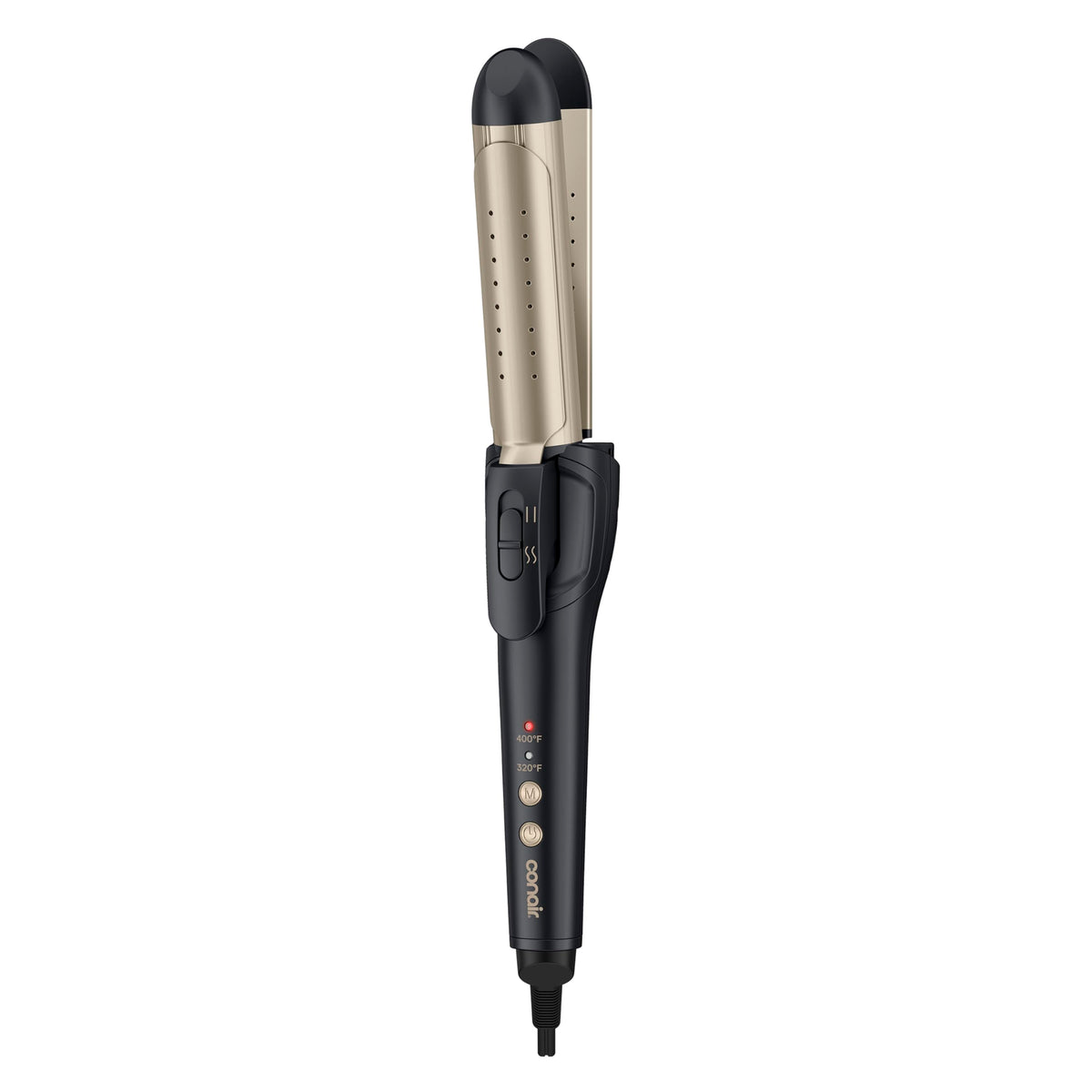 INFINITI PRO CONAIR 2-in-1 Styler folding handle for travel convenience