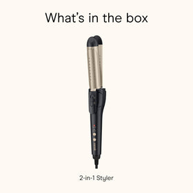 INFINITI PRO CONAIR 2-in-1 Styler travel-friendly design for compact packing