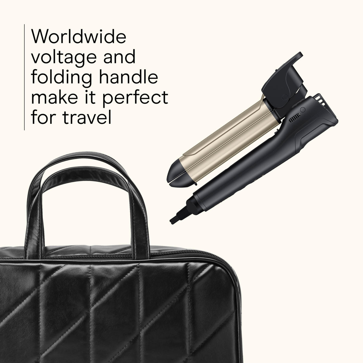 INFINITI PRO CONAIR 2-in-1 Styler two heat settings for different hair types