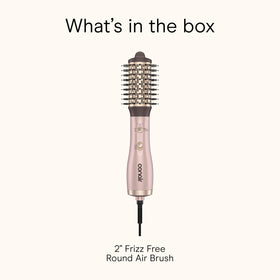 INFINITIPRO by CONAIR in-use during a blow-dry to reduce frizz