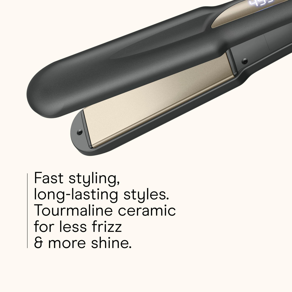 Infiniti PRO by Conair floating plates adapt to hair texture for glide