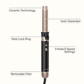 InfinitiPRO by Conair paddle brush for smoothing and frizz control.
