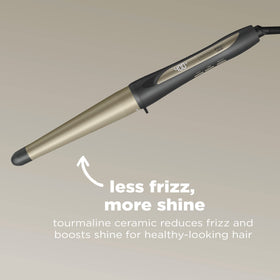 INFINITIPRO Tourmaline Ceramic Wand shows digital LED display for precise heat