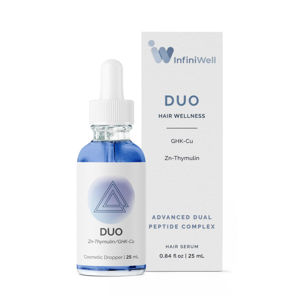 InfiniWell Duo bottle 25ml for scalp care and hair vitality