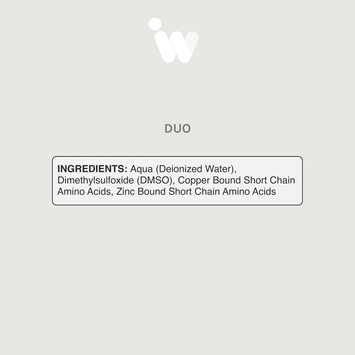 InfiniWell Duo physician-formulated serum trusted by professionals
