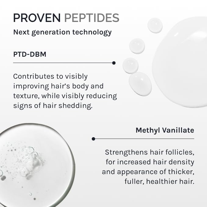 InfiniWell label close-up showing peptide formula details