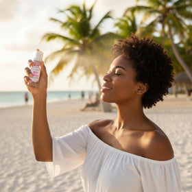 Infinix Baby Powder Scent Mist 2oz size for on-the-go freshness