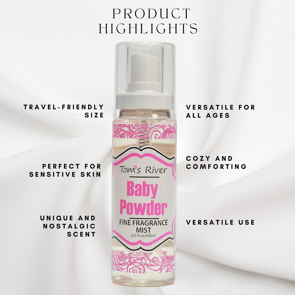 Infinix Baby Powder Scent Mist in daily-use scenario for versatile wear