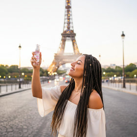 Infinix Baby Powder Scent Mist travel size fits bags and purses