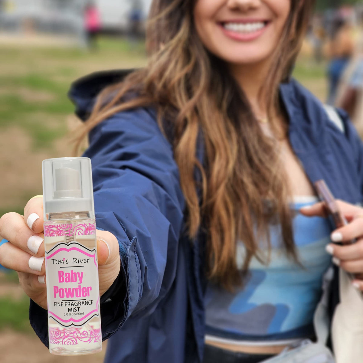 Infinix Baby Powder Scent Mist unisex fragrance suitable for all-day use