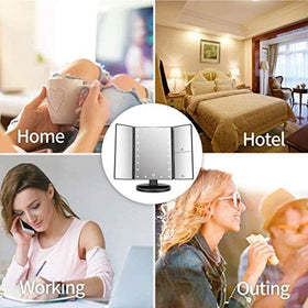 Infitrans mirror adjustable rotation for versatile angle positioning during routine