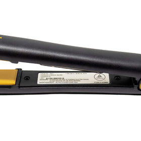 Infrashine Original flat iron heat display demonstrates quick temperature visibility for tailored styling.