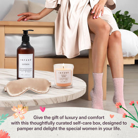 INFUSÉ bath bombs, vibrant fizz for a relaxing soak.