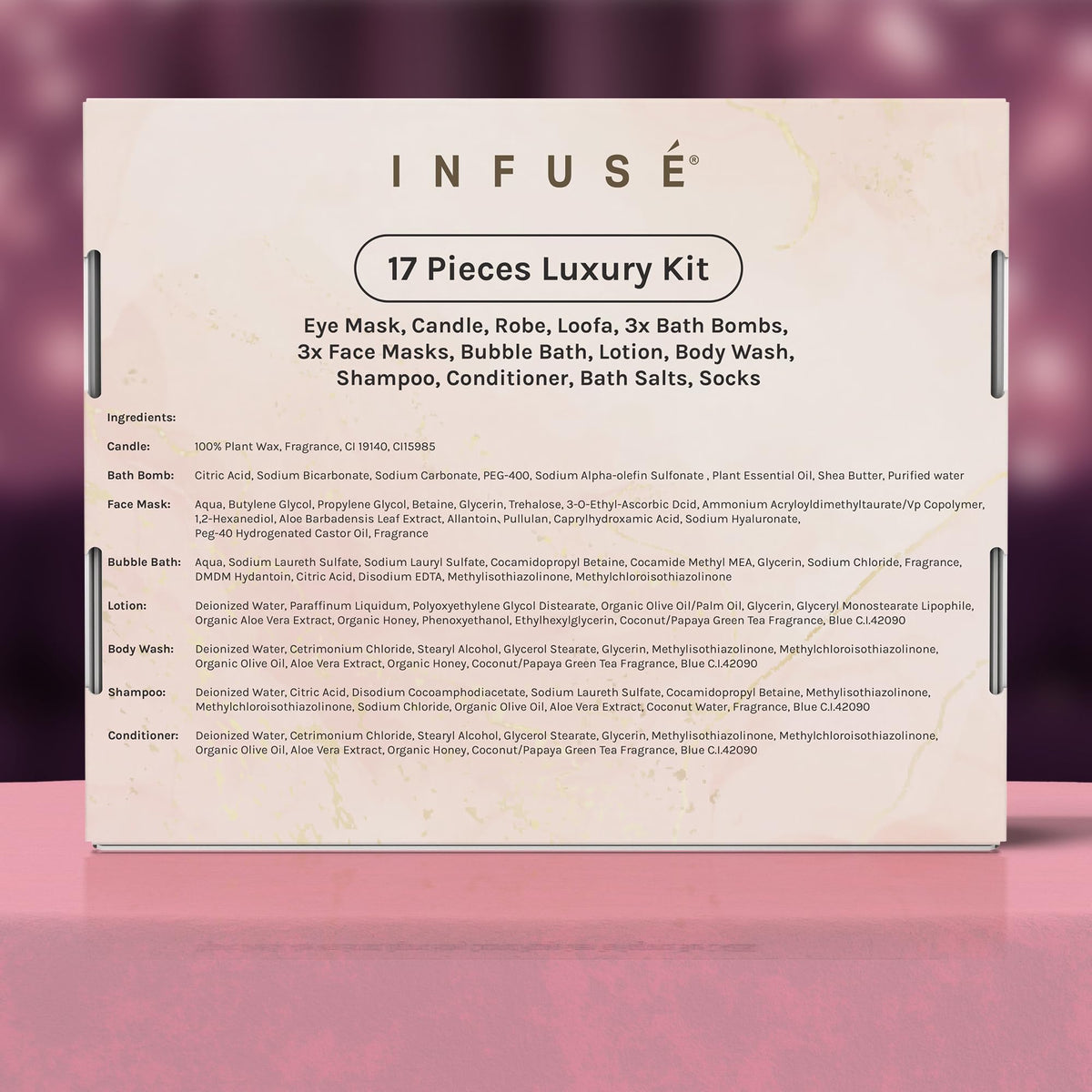 INFUSÉ body wash, refreshing cleanse for daily self-care.