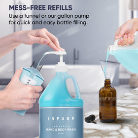INFUSÉ vegetable based formula shown on product label