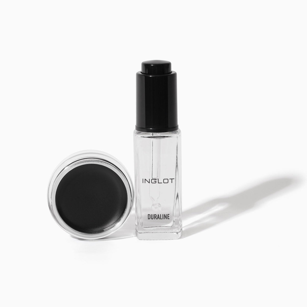 Inglot Eye Set water-resistant test on skin.
